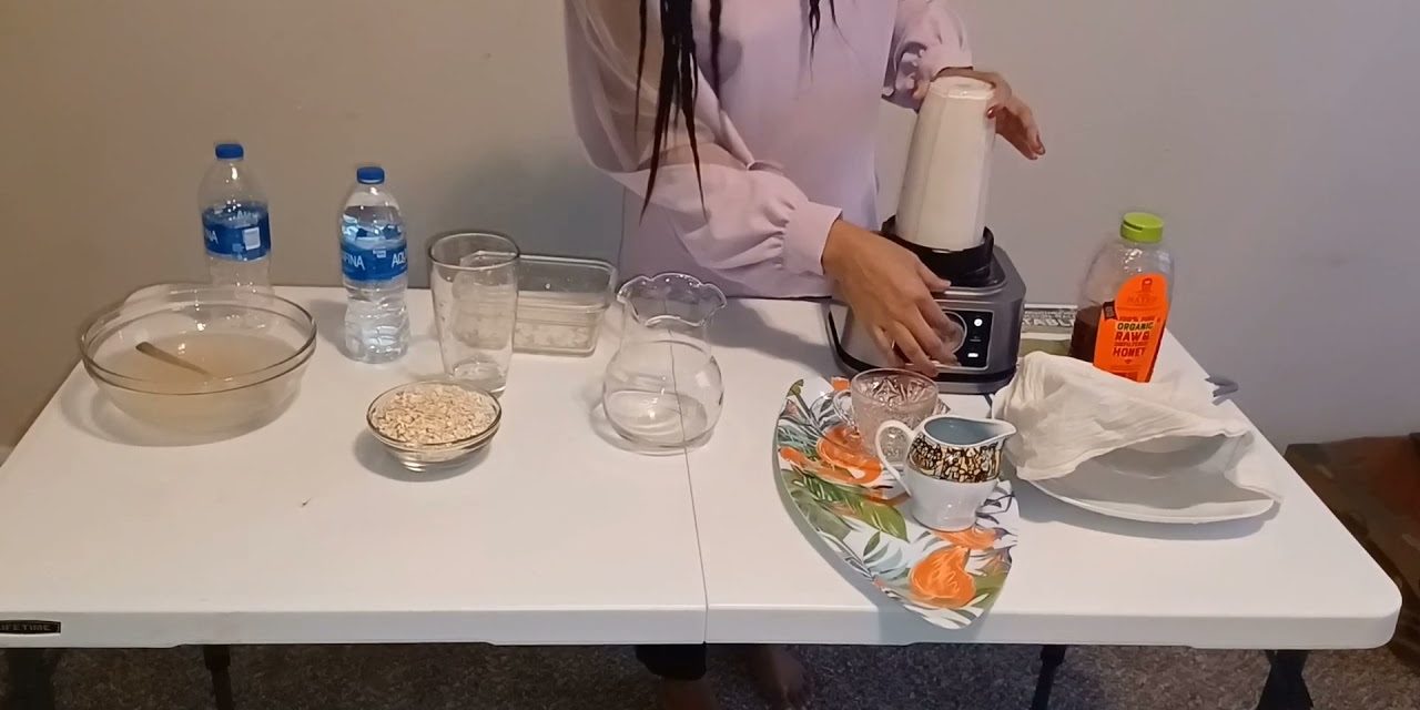 Simple way to prepare Roll Oat/Oat Milk and coffee macchiato
