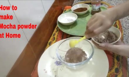 How to make Mocha Coffee powder at Home- Chocolate Coffee powder recipe