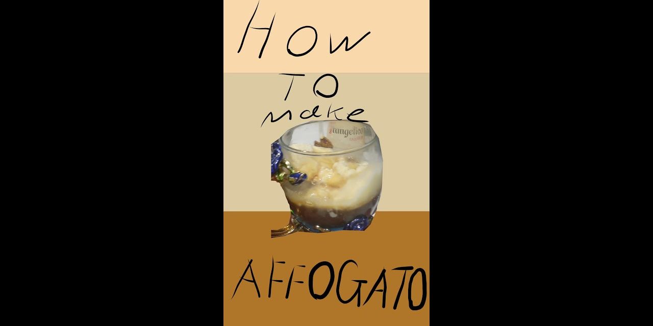 How to make an Frangelico Affogato