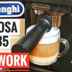 DeLonghi Stilosa EC 235 BK @work [How to Cappuccino make]