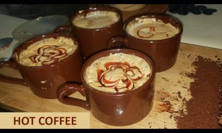 HOT COFFEE RECIPE||Cappuccino Coffee Recipe||The Delicious Food