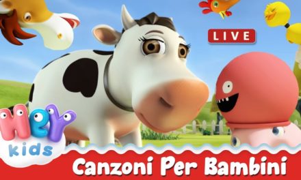 Le più belle canzoni per bambini e cartoni animati 🔴 HeyKids Italiano