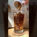 Iced Cafe Latte | Cafe Vlog | TikTok @thecoffeeahjumma | Home Cafe | Aesthetic Drink