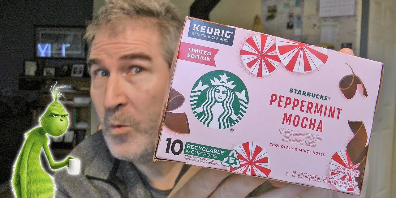 Starbucks Peppermint Mocha Coffee REVIEW 🎅☕