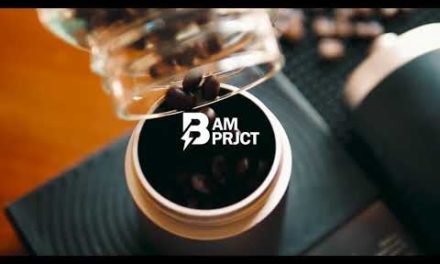 Hot Cafe Latte In Video Project