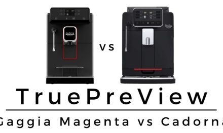 Gaggia Magenta vs Cadorna – Bean to Cup Coffee Machine Comparison