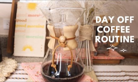 Day Off Coffee Routine With Chemex Coffee Maker | Pour Over Coffee Made Easy!