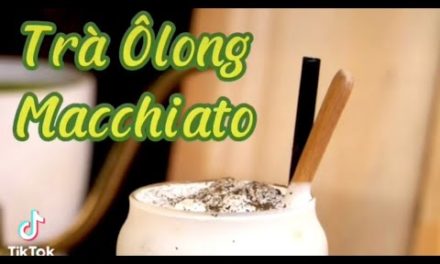 Cách làm: Trà Ôlong Macchiato #short #congthuc