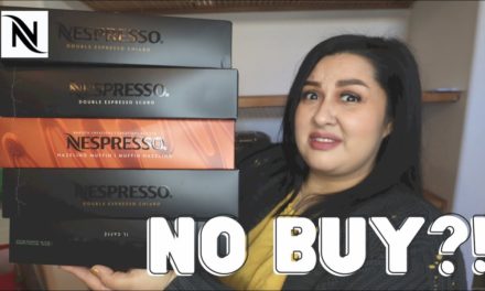 Nespresso No Buy | Not Buying Coffee for 2 Months | Double Espresso Dolce
