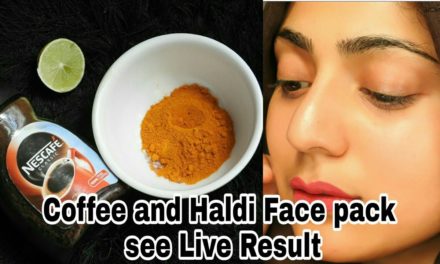 Coffee And Haldi Face pack For Instant Glowing skin || Live result || Skin care || Fa…