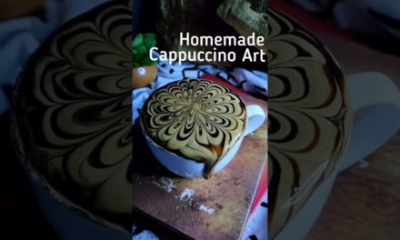 Homemade Cappuccino Art | Dalgona Coffee