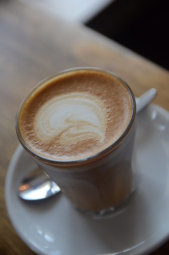 Strong caffe latte AUD3.80 – Sister of Soul, St Kilda