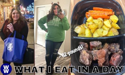 WHAT I EAT IN A DAY ON WW TO LOSE WEIGHT – STEAK SHEET PAN DINNER -MORNING & NIGH…