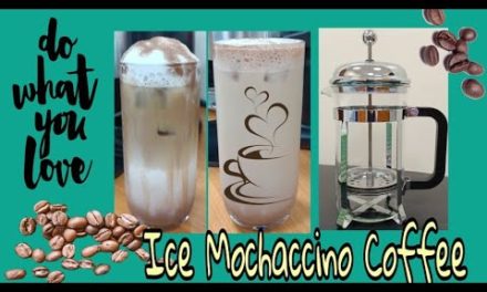 How to Make Iced Mocha Coffee | Healthy Coffee Recipe #dubai #shorts