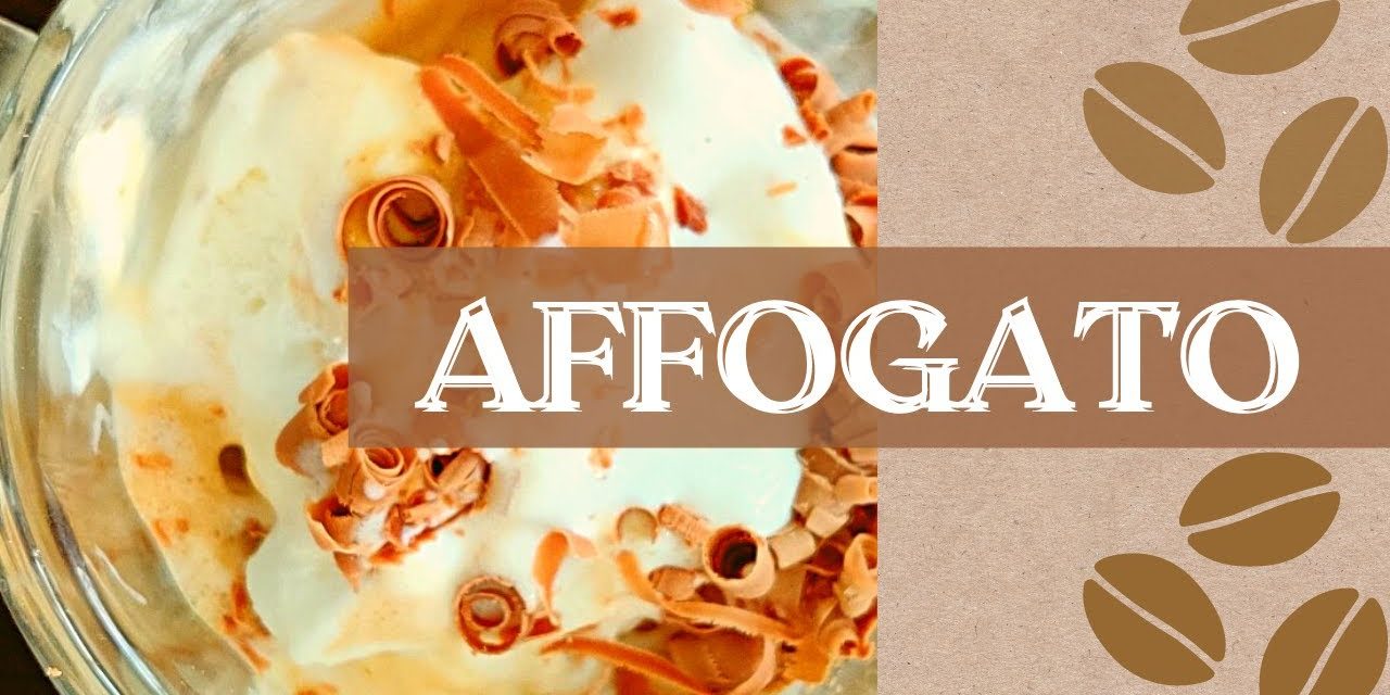 How to make AFFOGATO |Italian style coffee ice cream |2 ingredient Espresso ice-cream…