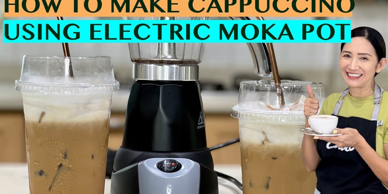 SIMPLE RECIPES FOR HOT & ICED CAPPUCCINO (16OZ AND 22OZ) USING ESPRESSO FROM ELEC…