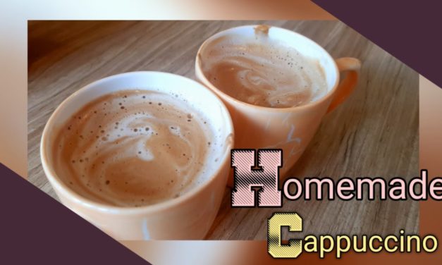 Homemade Cappuccino • Only 3 ingredients Coffee recipe without cream • #Shorts #Youtu…
