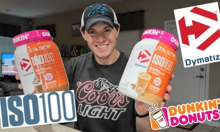 Dymatize ISO100 Hydrolyzed 100% Whey Protein Isolate –  Dunkin’s Cappuccino and Mocha…