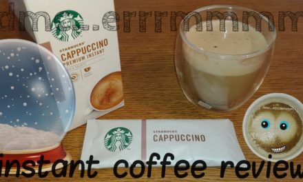 Starbucks Cappuccino Premium Instants Review.