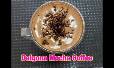 Dalgona Mocha Coffee