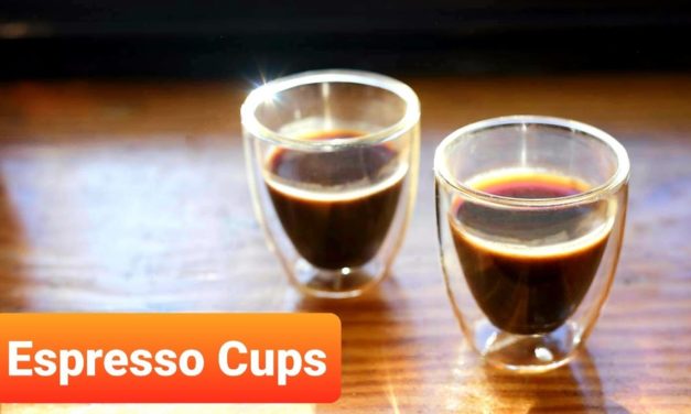 Espresso Cups, Double Wall Espresso Glass