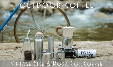 Outdoor Coffee: Cycling Adventure In The Wild Forest, Brewing Moka Pot Coffee
