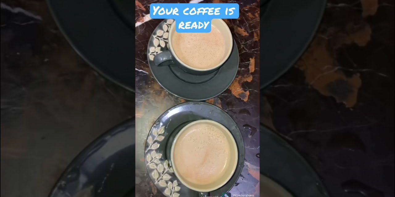 Only 3 ingredients cappuccino coffee | how to make perfect coffee | winter special #s…