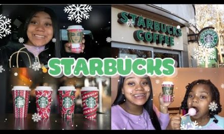 Trying the NEW Peppermint Mocha Coffee drink🧋 | Starbucks Vlog 🧋