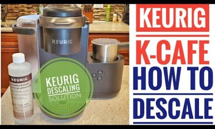 HOW TO DESCALE Keurig K-Cafe Espresso Cappuccino K-Cup Coffee Maker With Keurig Desca…