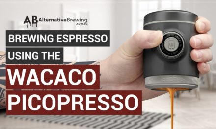 Brewing Espresso with the Wacaco Picopresso
