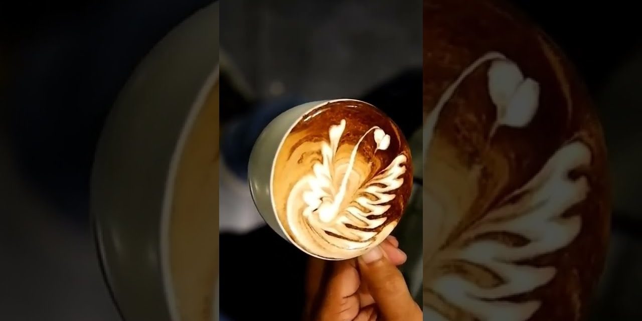 Swan 🦢 latte art February 8, 2022
