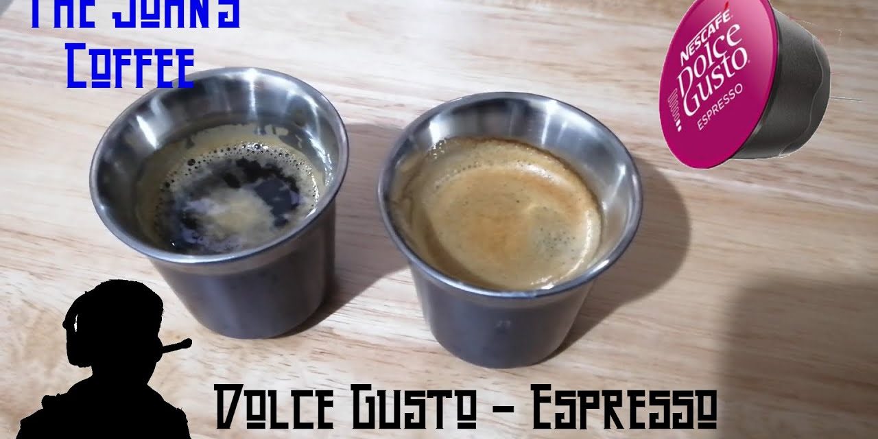 Dolce Gusto – Espresso (Pequeña comparación con Nespresso)