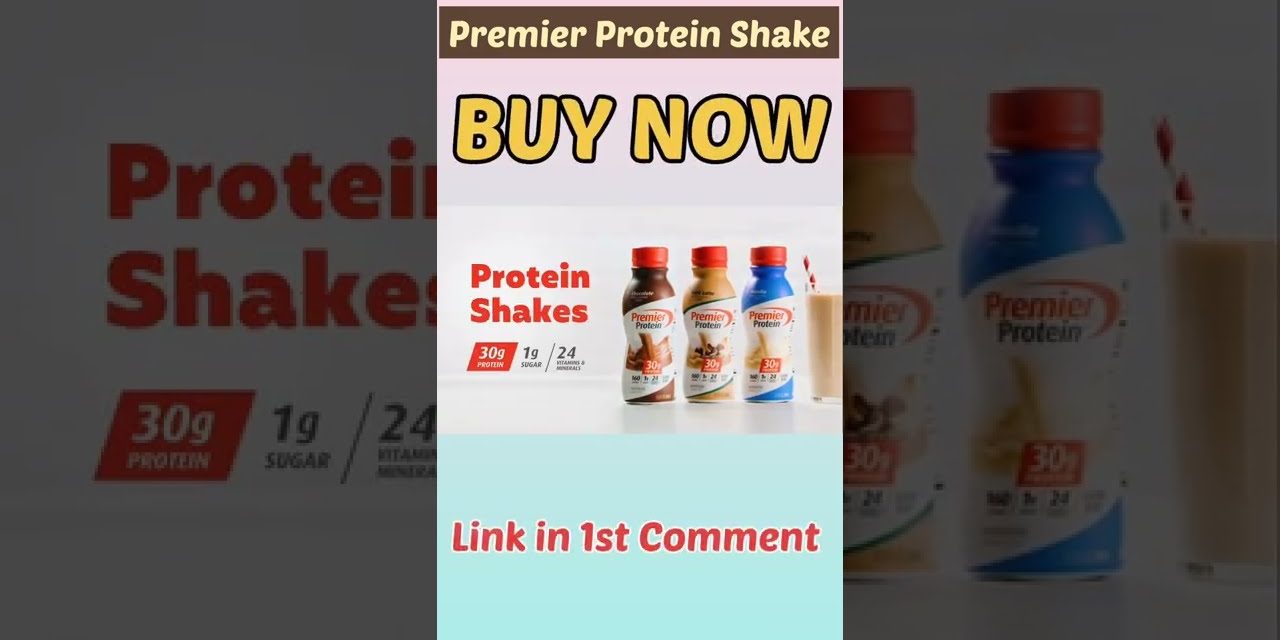 Premier Protein Shake, Bananas & Cream #shorts #short
