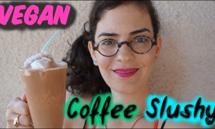 Coffee Macchiato Slushy Recipe (vegan)