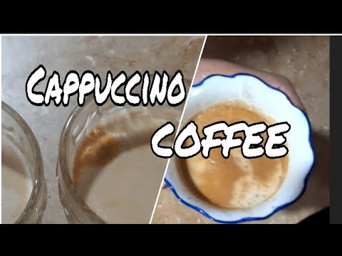 Cappuccino coffee | Easy to make | Homemade  #shorts #easy #cooking #cappuccino #wint…