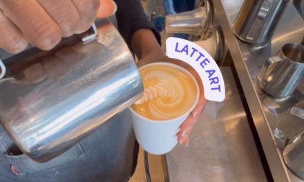 real baristas make latte art | cafe vlog