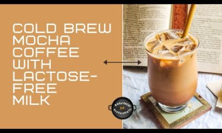 Cold Brew Mocha Coffee with Lactose-free Milk #coffee #coffeeshorts #shorts #drinkitu…