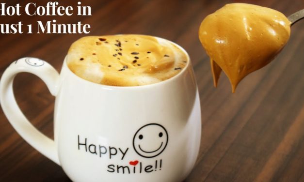 1मिनट में बनाये क्रीमी और झागदार कॉफ़ी~Cappuccino Coffee In 1 Minute~ Food Connection