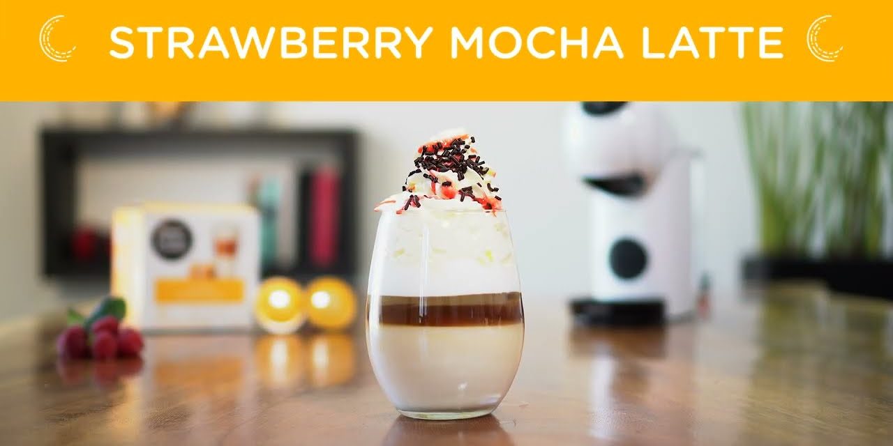 Strawberry Mocha Latte – Conoce nuevas formas de disfrutar tu café con Mixología Dolc…