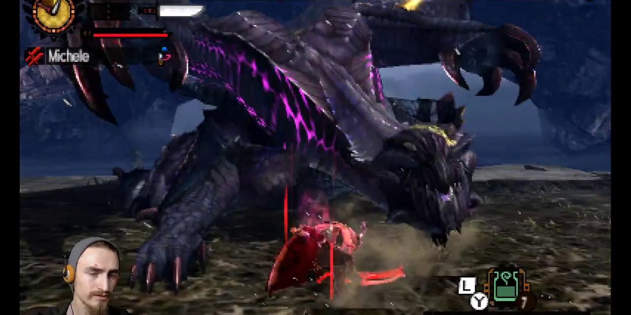 MH4U Take-Away with Ristretto 004 – The Candle of Darkness Gore using Status Duals