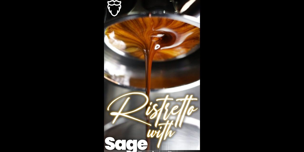 Ristretto Coffee Extraction With Bottomless Portafilter #sagebaristaexpress
