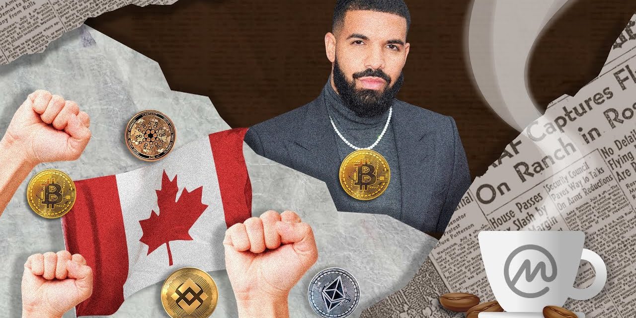 Canada Clamps Down on Crypto & Drake's BTC Bet! [ Crypto Espresso 02.15.22 ]