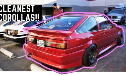 CLEANEST Toyota Corolla's Show up at JDMCARBOY cars and coffee meet!