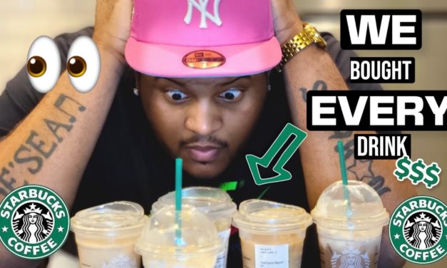 I Bought EVERY Iced Coffee At Starbucks And This Is What I Learned
