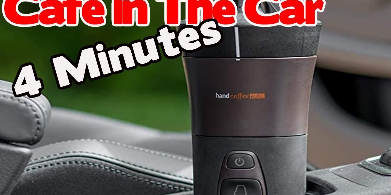 Handpresso Machine a Cafe Portable –  Un café parfait en voiture en 4 minutes