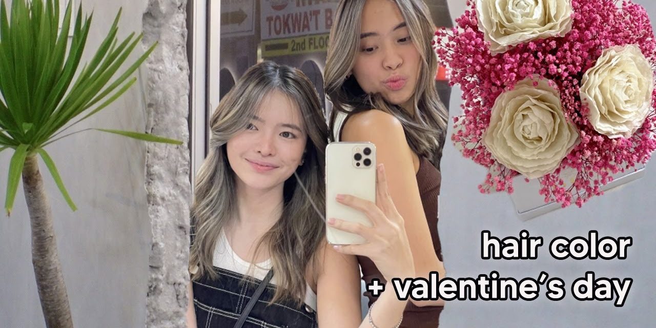 New Hair + Valentine's Date 💇🏻‍♀️🌹⎜Tin Aguilar