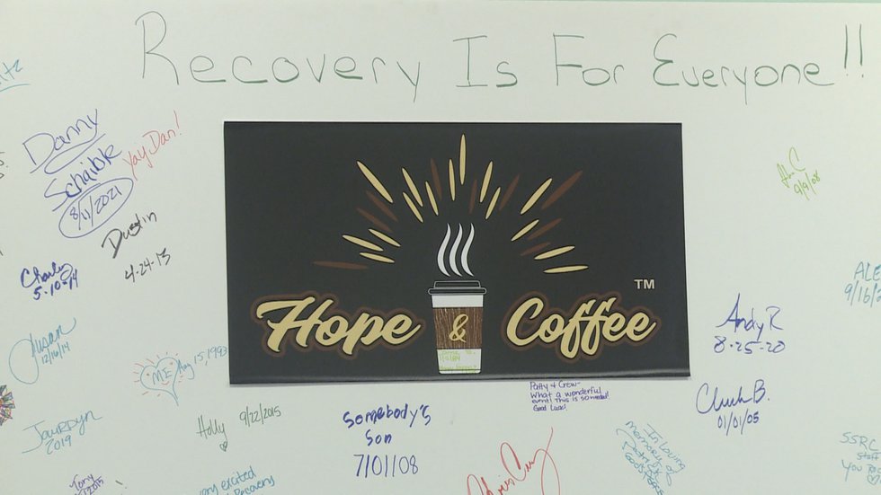 Hope and Coffee opening at Soul Solutions Recovery Center