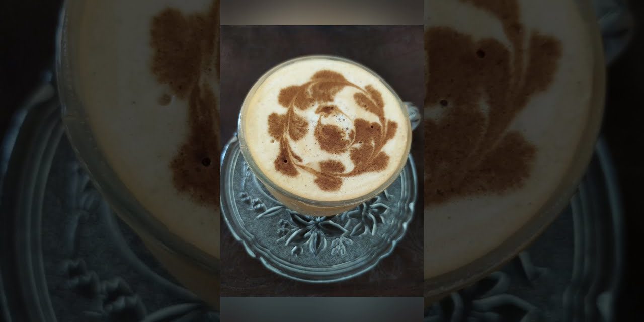 cappuccino coffee☕ || cappuccino coffee recipe at home