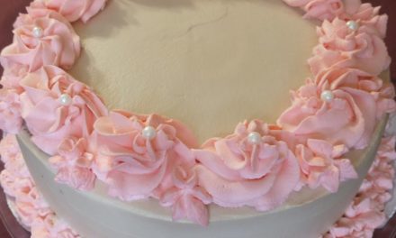 MOCHA CAKE,with Heavy cream frosting//InmykitchenNY//myRose Diaries