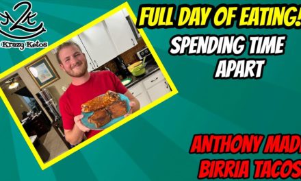 Anthony made Birria tacos | Spending some time apart | Keto full day of eating vlog
